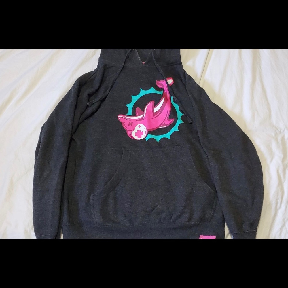 Pink Dolphin Hoodie